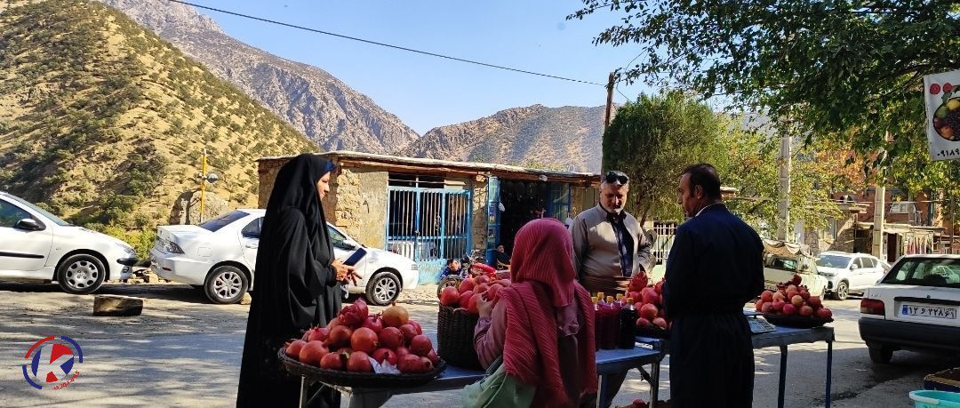 سرخترین لبخند پاییز در دل اورامانات