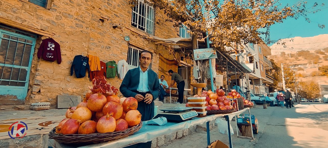 سرخترین لبخند پاییز در دل اورامانات