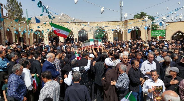 خاک بیجار مأوای شهید ولایت شد