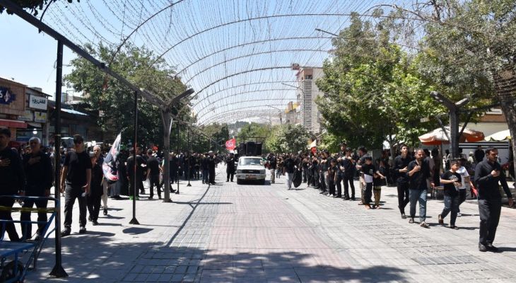 مشق وفای کردستانی‌ها در روز تاسوعا
