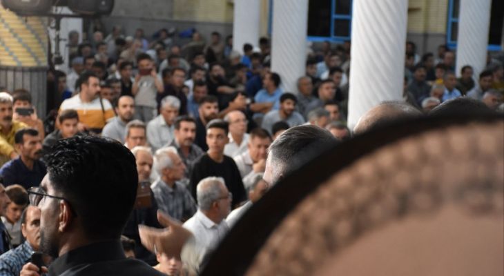 مولودی‌خوانی بزرگ «شمس قریشی» در سنندج